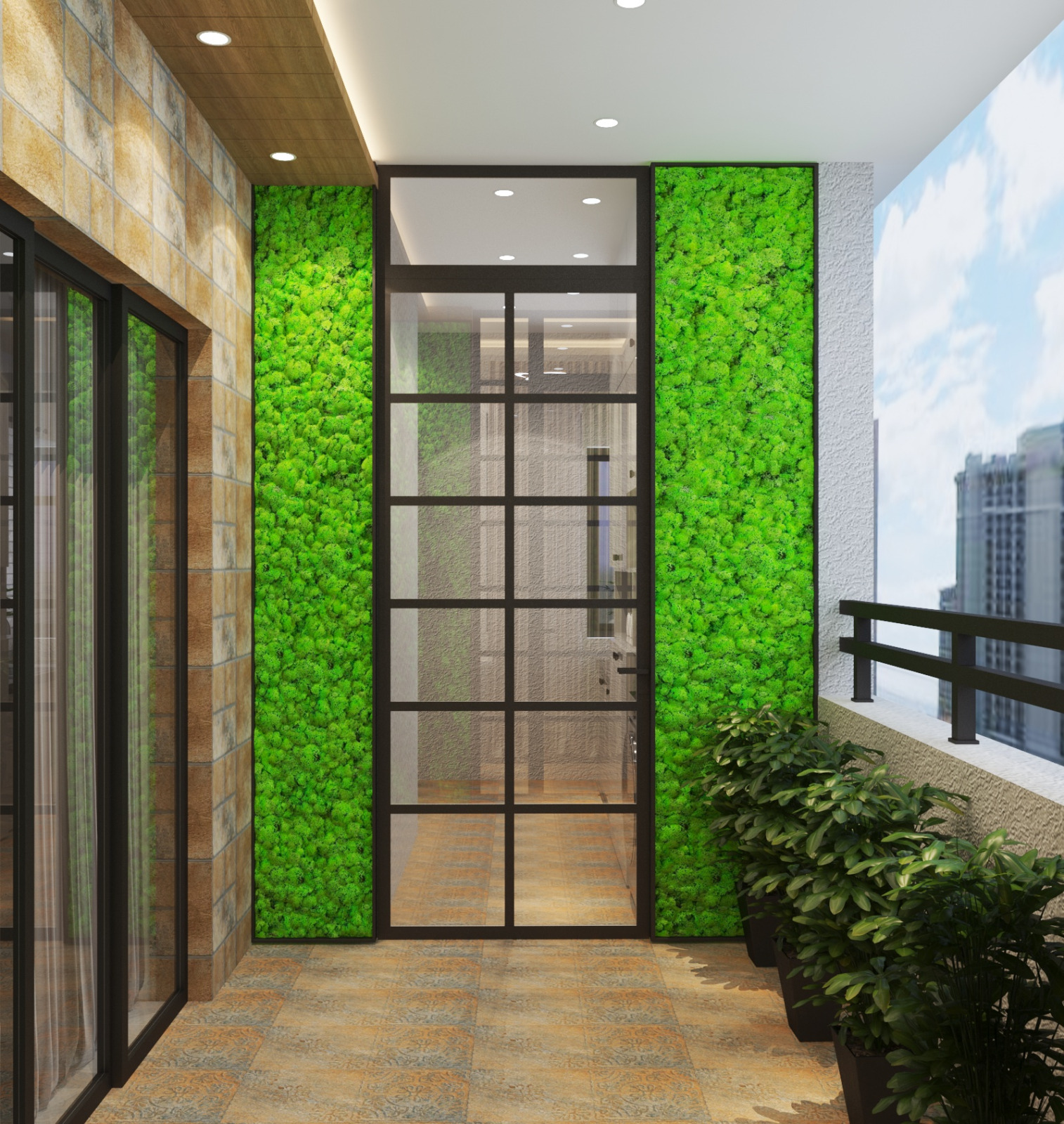 Luxury Apartment Rendering
